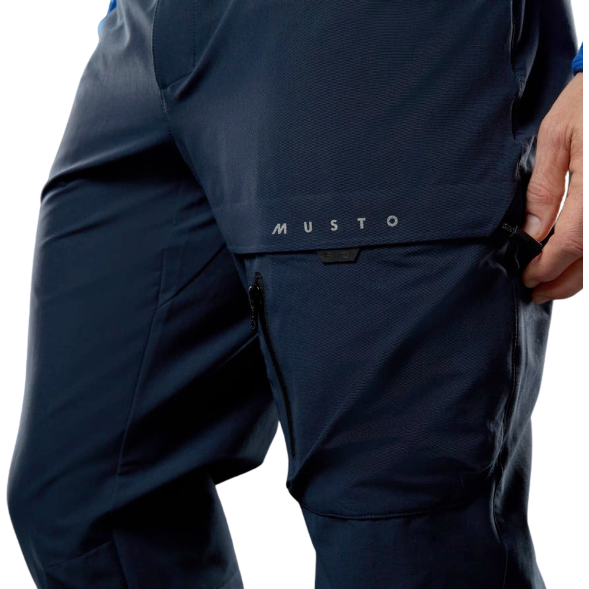 2026 Musto Mens Evo Deck Stretch Trousers 82422 - True Navy